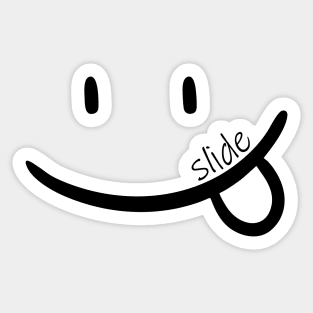 Slide Face Sticker